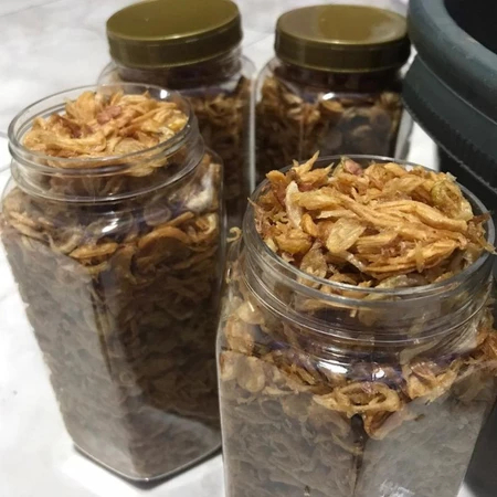 

Bagor Bawang Goreng Brebes 200gr Renyah Gurih Kemasan Toples