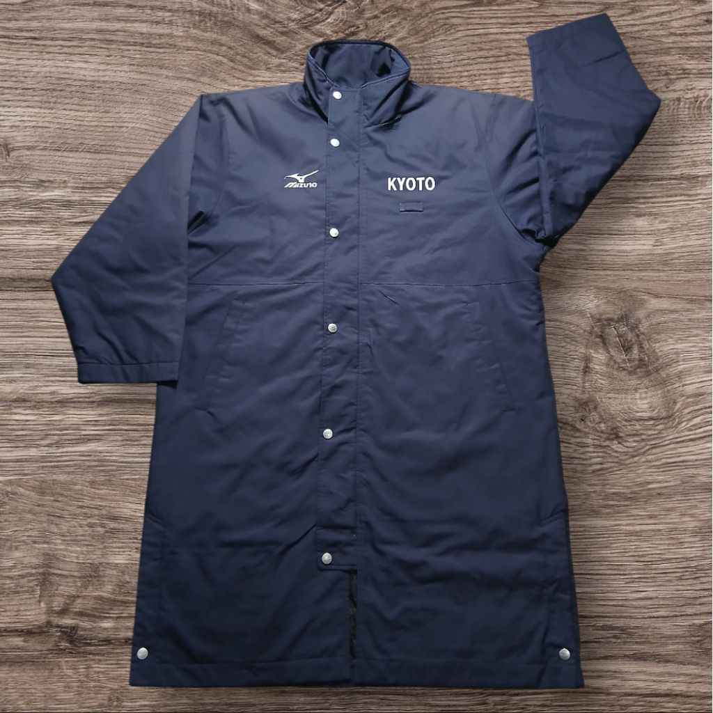 Jaket Long Mizuno Bench Coat Sport Nihonsei-Chukohin Second Branded