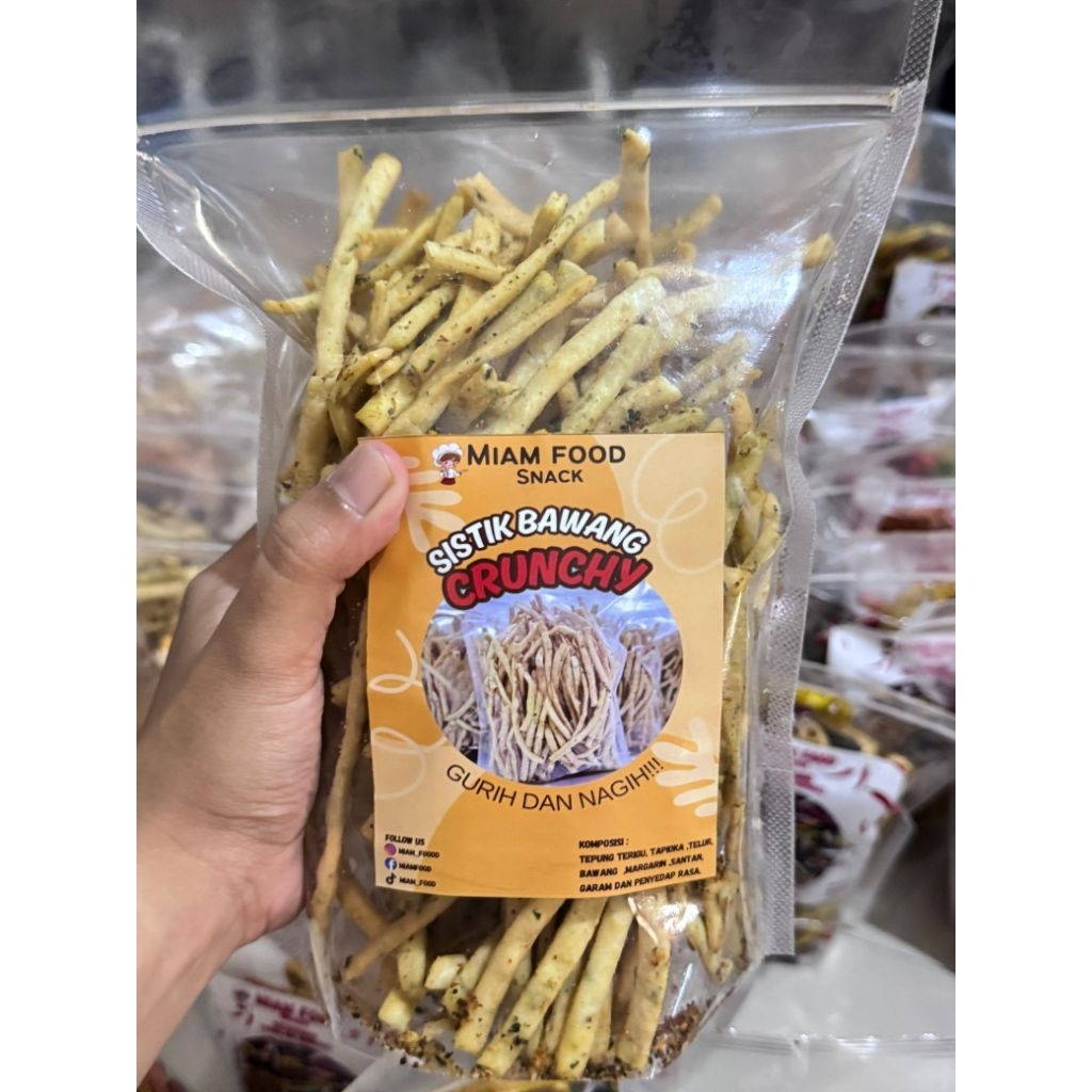 

Sistik Bawang Crunchy bumbu seblak