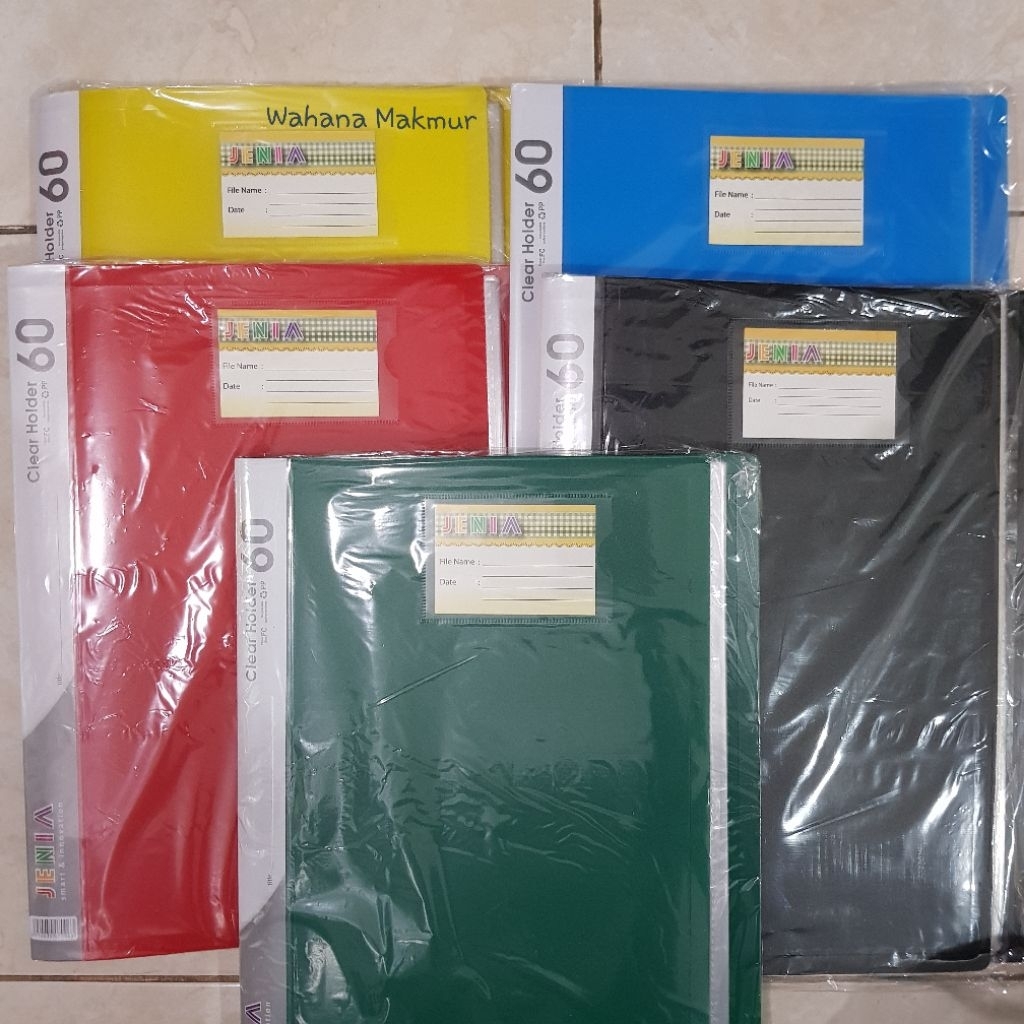 

Map Clear Holder/ Document keeper 60 lembar