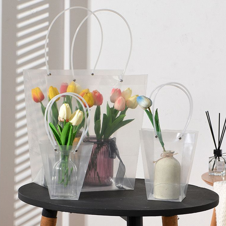 

AESTHETICFLORIST - FLOWER BAG MIKA TRANSPARAN BOUQET/FLOWERBOX/VAS BUNGA