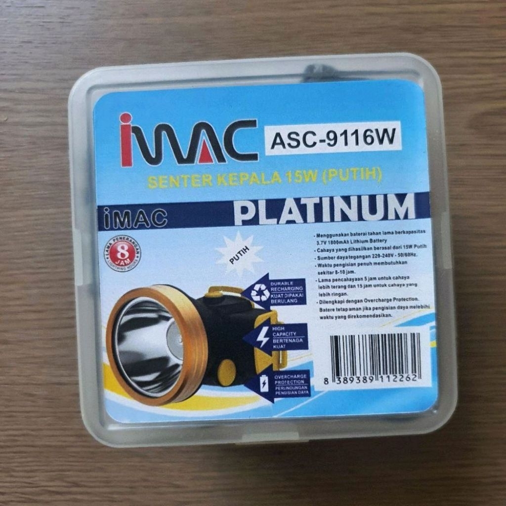 Imac Senter Kepala ASC-9116W