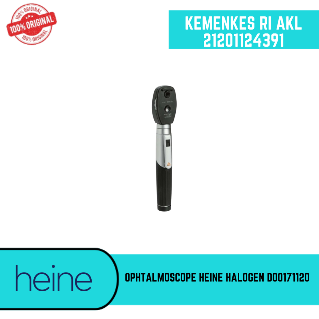 Ophtalmoscope Heine Halogen D00171120 Optalmoskop Original Jerman