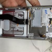 lcd s21 ultra samsung minus garis