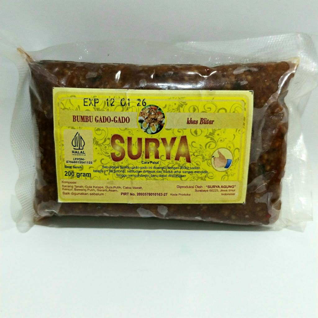 

DUA PUTRA TANJUNG | BUMBU GADO - GADO | SURYA