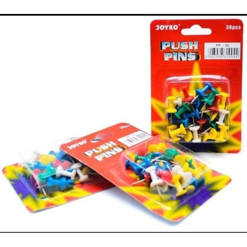 

PUSH PIN WARNA WARNI JOYKO ORIGINAL