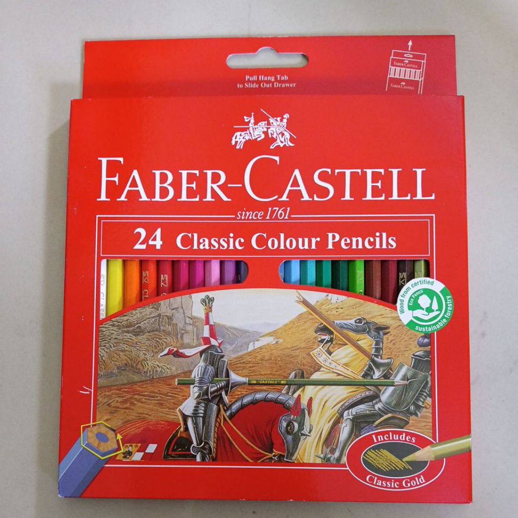 

Pensil Warna 24W Panjang Faber Castell