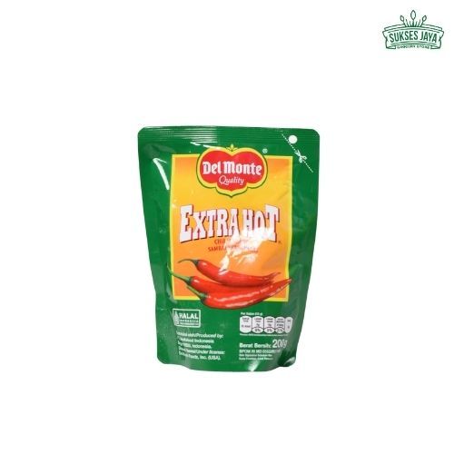 

Delmonte Saus Extra Hot Pouch 200gr
