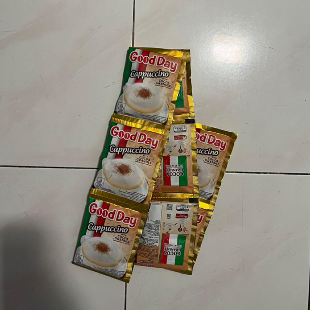 

kopi sachet Good Day Cappuccino
