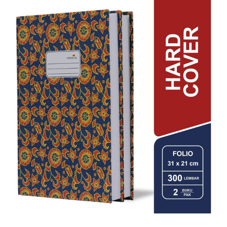 

Buku Hard Cover Paperline Folio Isi 300 Lembar (1 pcs)