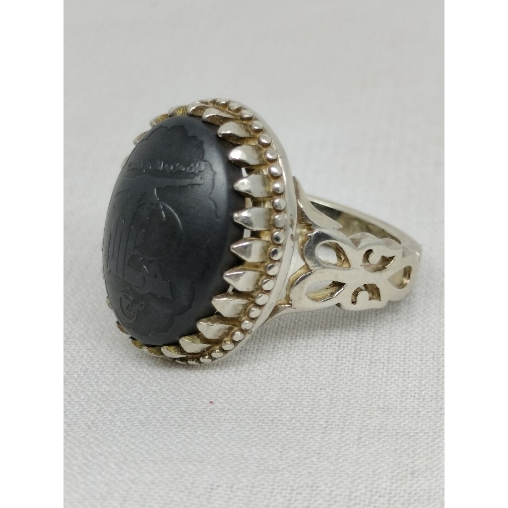 Cincin Perak Batu Hadidsin Hiriz Hizbullah