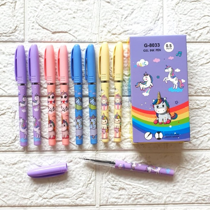 

Gel Pen Karakter Kartun / Pulpen Gel Fancy