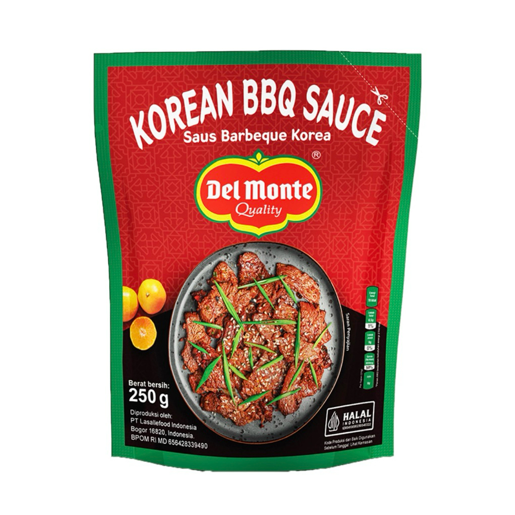 

DEL MONTE SAUS BBQ KOREA REFILL 250g