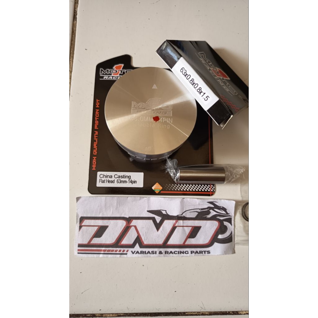 MOTO1 Piston casting 63mm pin 14/Piston 63 pen 14/Piston moto1 casting 63mm pin 14/Piston casting 63