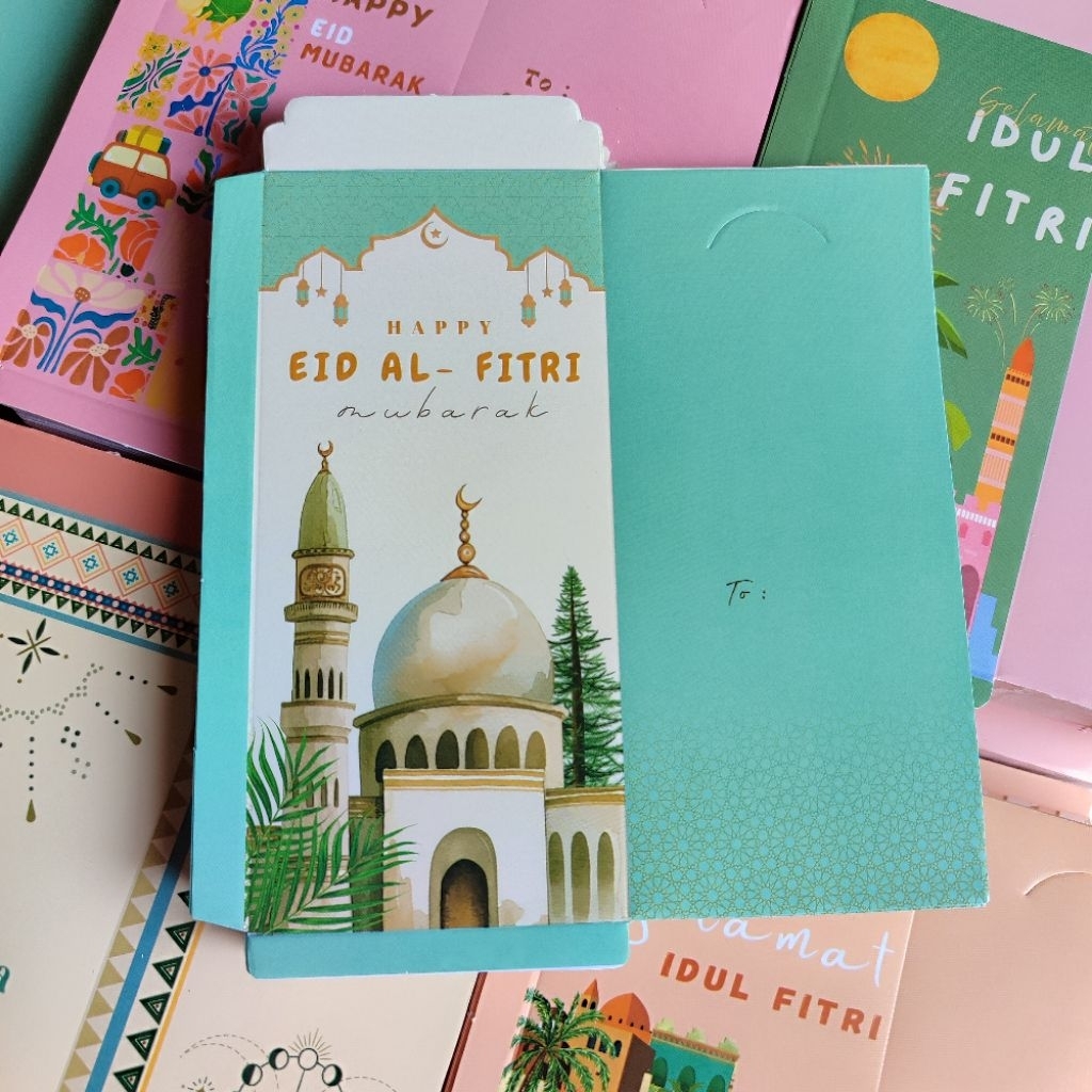 

[100 lembar] AMPLOP LEBARAN JUMBO AESTHETIC