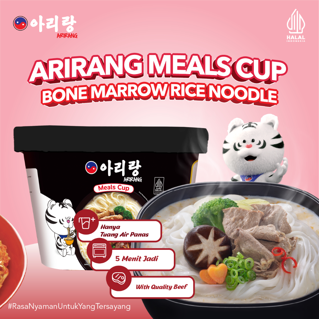 

Arirang Meals Cup Bone Marrow Rice Noodle
