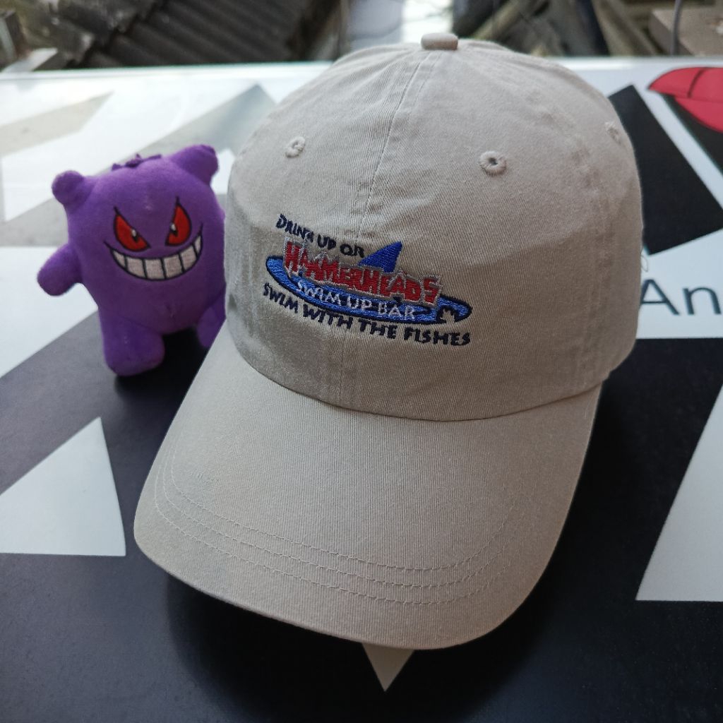 TOPI SIMPLE CAP HAMMERHEADS SWIM UP BAR by AHEAD TOPI MANCING scnd