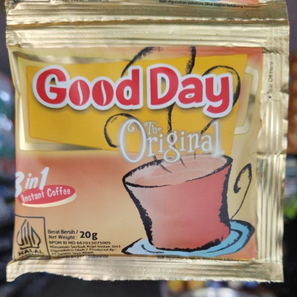 

kopi good day original rencengan