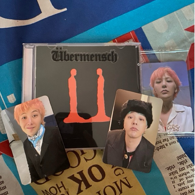 [preloved] ÜBERMENSCH G-DRAGON ALBUM ORANGE GD KWON JI YONG JEWEL