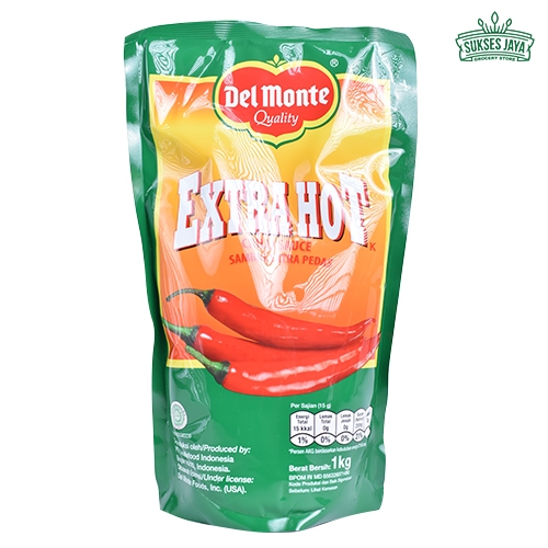 

Delmonte Saus Extra Hot Reffil 1kg