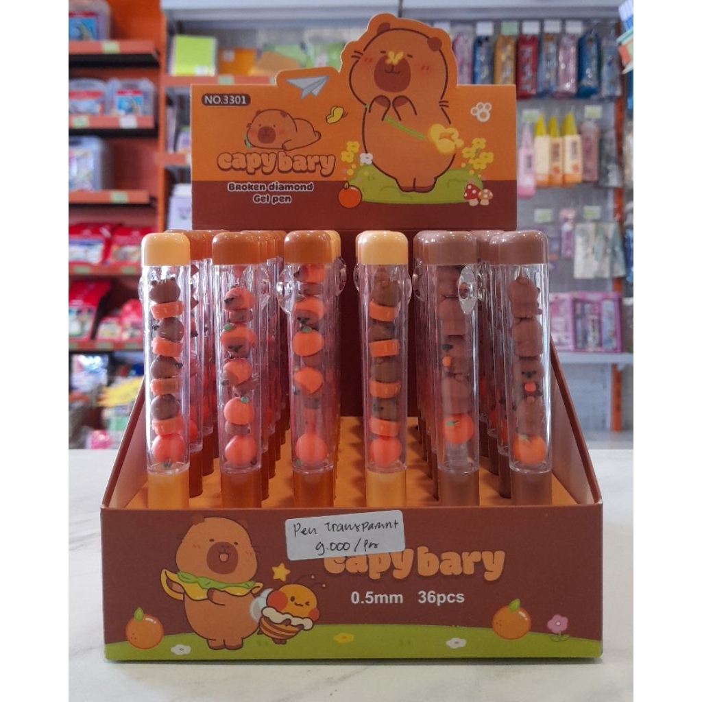 

PEN TRANSPARAN CAPYBARY