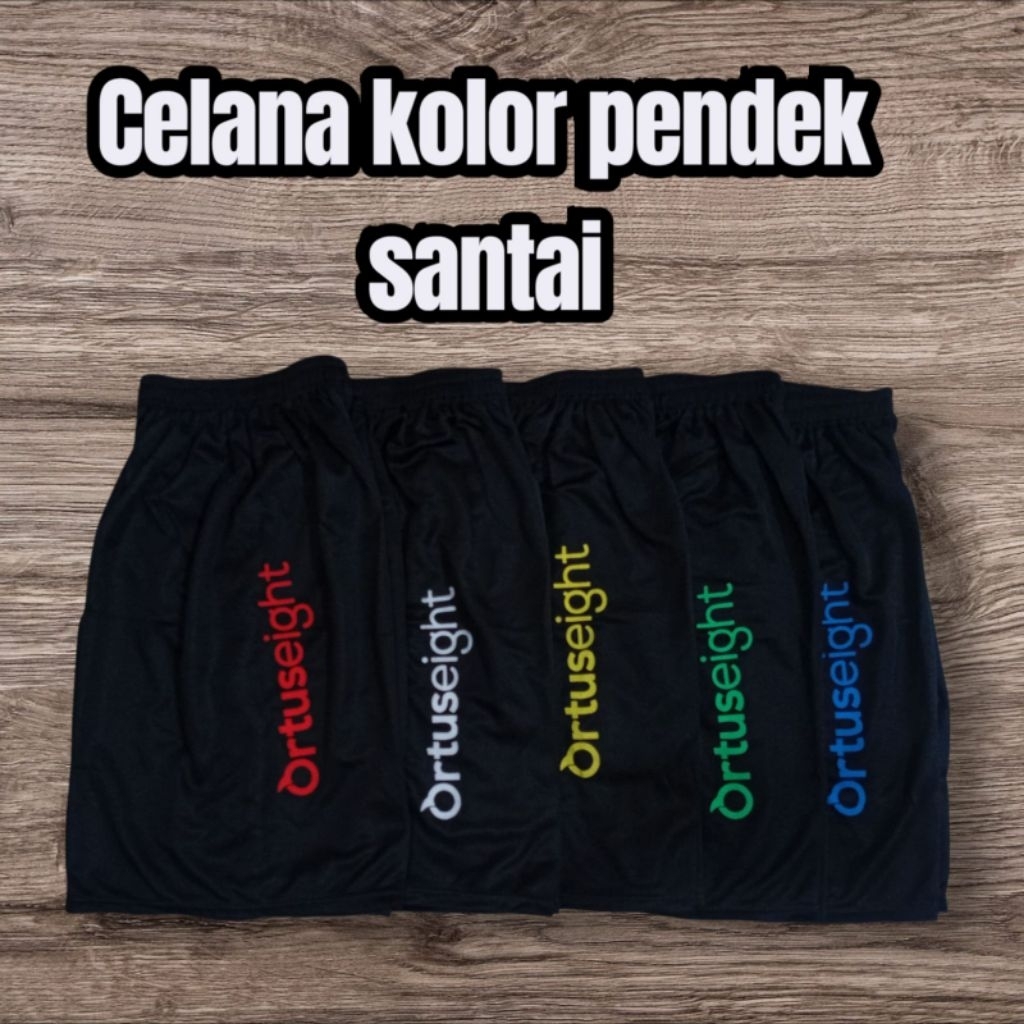 CELANA PENDEK KOLOR TERMURAH LANGSUNG DARI KONVEKSI CELANA PENDEK KOLOR SANTAI CELANA SEHARI-HARI CE