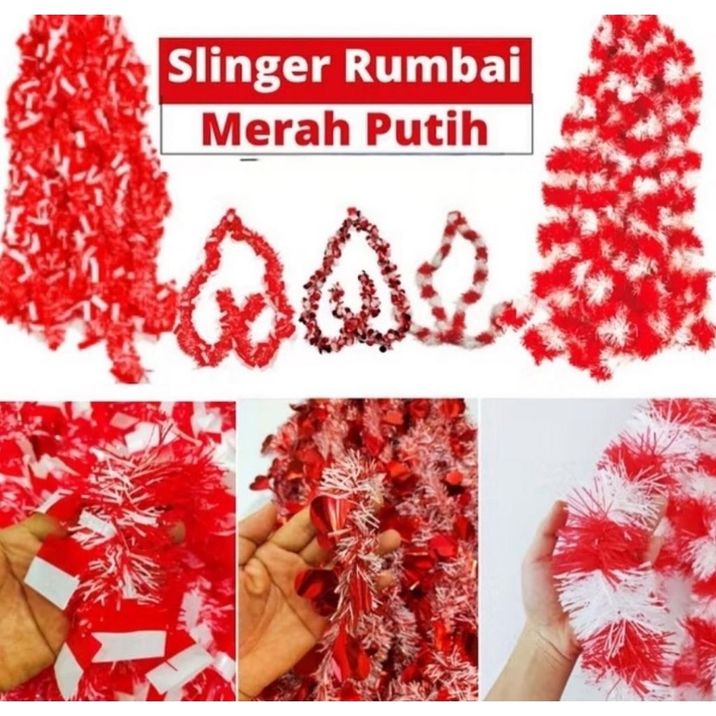 Slinger Rumbai Kemerdekaan / Rumbai Merah Putih