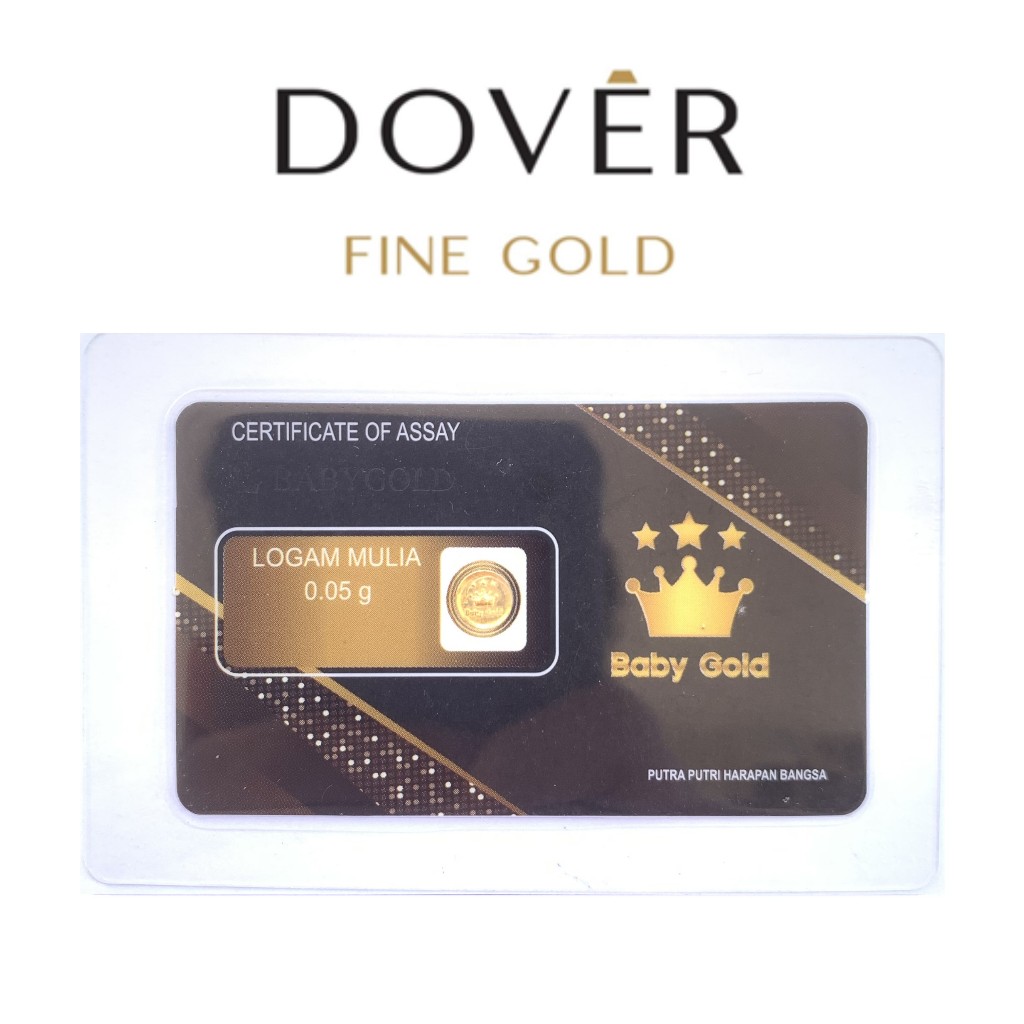 Logam Mulia Emas Baby Gold BabyGold 0.05 0,05 gram Souvenir Series