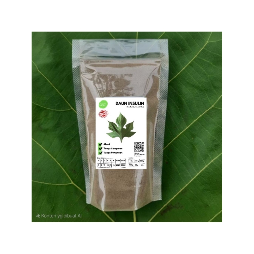 

Daun Insulin Bubuk 100gram Alami Organik