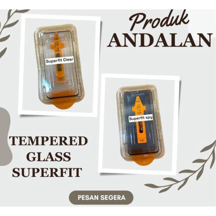 TEMPERED GLASS SUPERFIT ANTI SPY OPPO