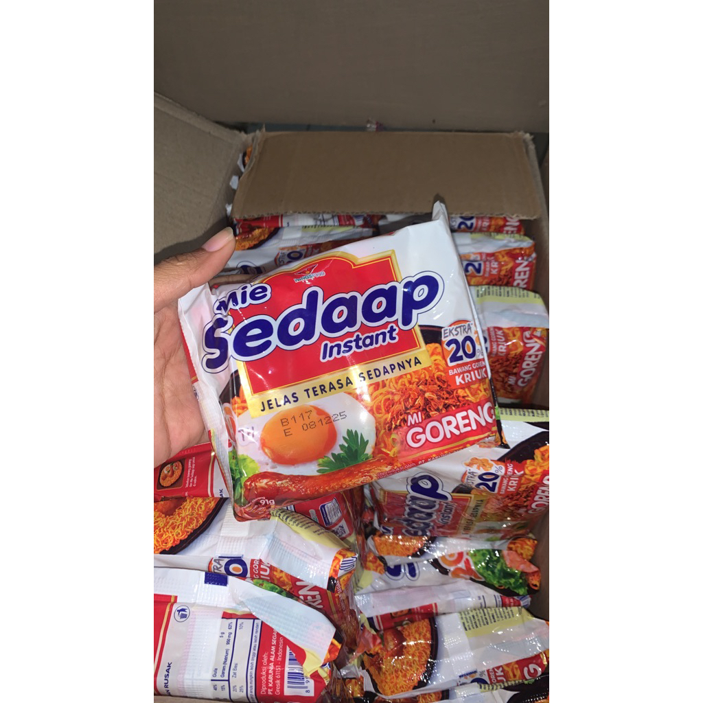 

MIE SEDAAP GORENG Beli 2 gratis 1