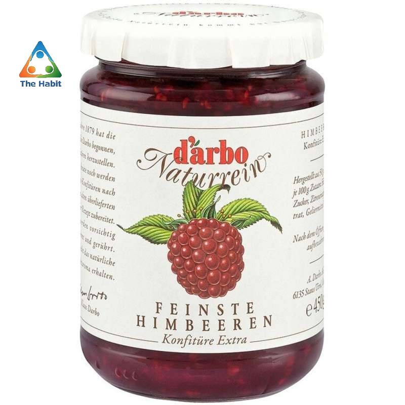 

(The Habit) D'ARBO RASPBERRY JAM 450GR 200GR