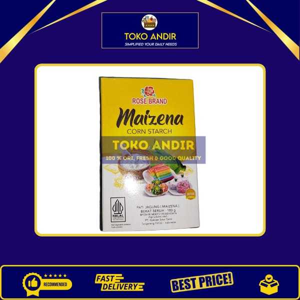 

Tepung Maizena Rose Brand 100 Gram Kemasan Dus Tepung Pati Jagung Berkualitas