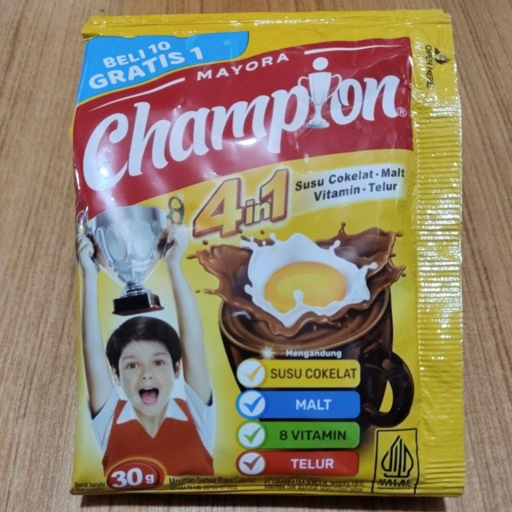 

susu champion rencengan