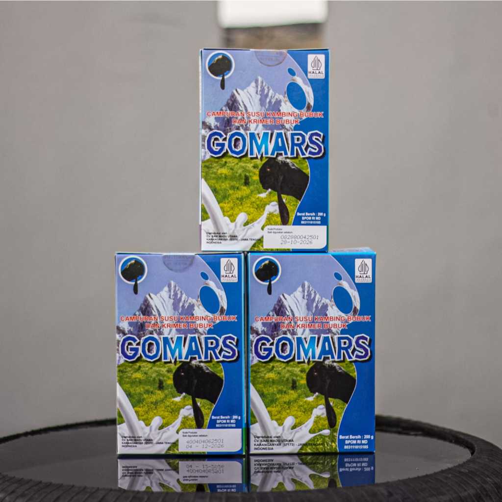 

PAKET 3 BOX SUSU GOMARS VANILA 200 GRAM