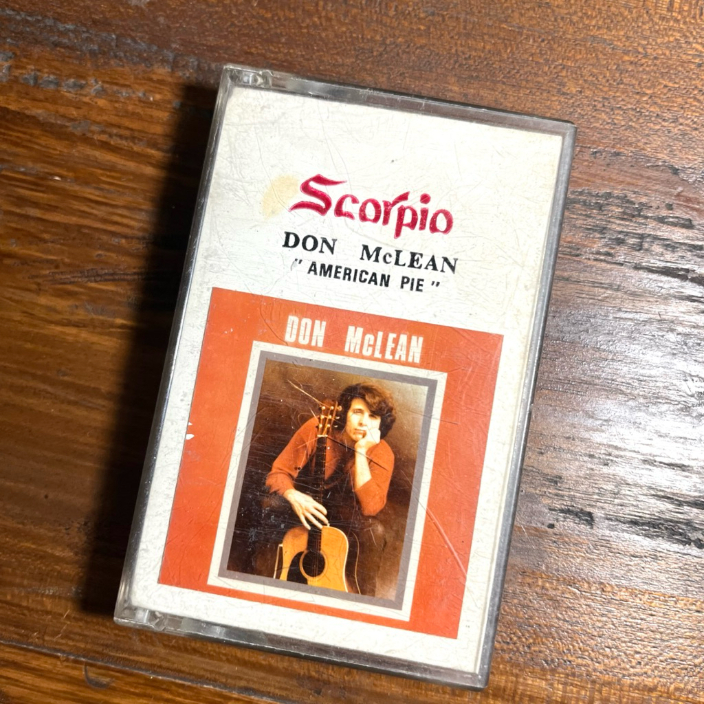Kaset Pita Don McLean - American Pie (Scorpio)