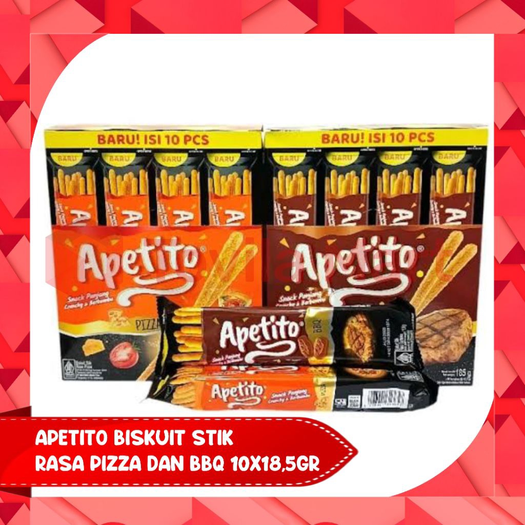 

Apetito Biskuit Stik Kotak Isi 10