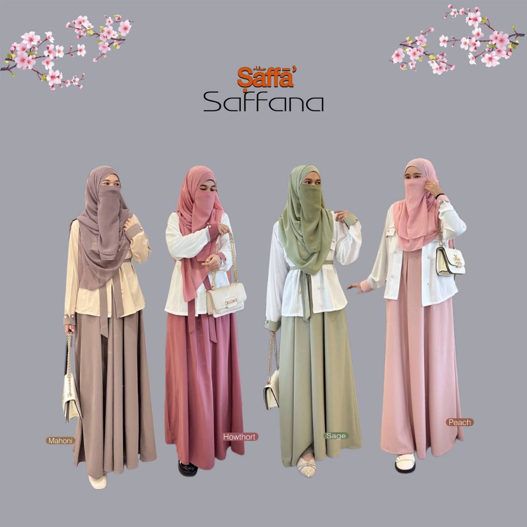 SAFFANA SERIES BY SAFFA(ANAK DARI BRAND DUTA BUSANA)