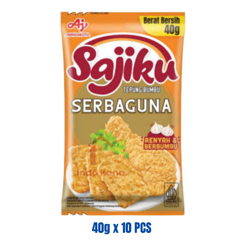 

Sajiku Tepung Serbaguna 40g x 10 Pcs