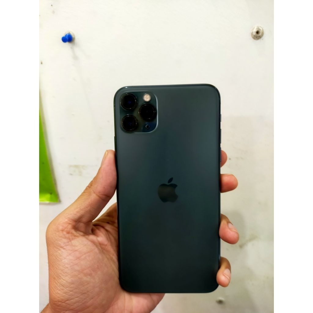 iPhone 11 pro max 256GB  all operator warna  Midnight green