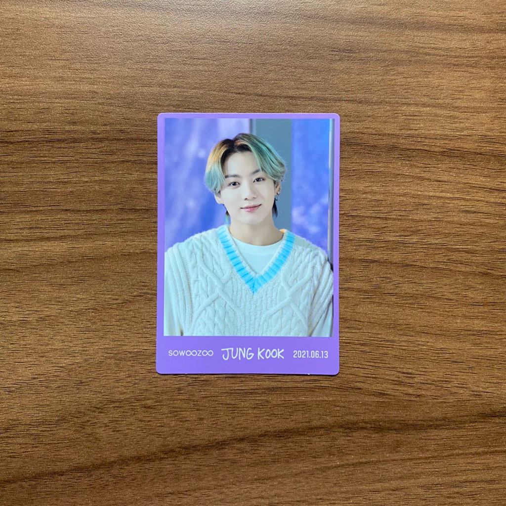 PHOTOCARD - BTS JUNGKOOK Sowoozoo