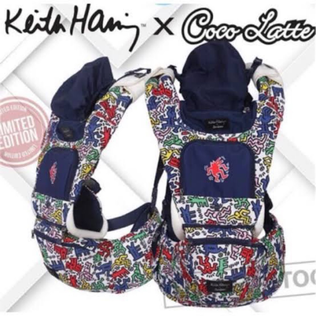 Cocolatte Hipseat Carrier X Keith Haring Gendongan