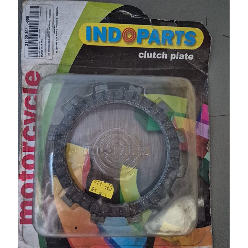 Kampas kopling Suzuki TRS /kampas copling susuki TRS (1set) original INDOPARTS