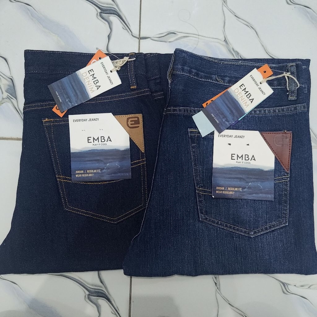 Celana Jeans Panjang EMBA Denim Original