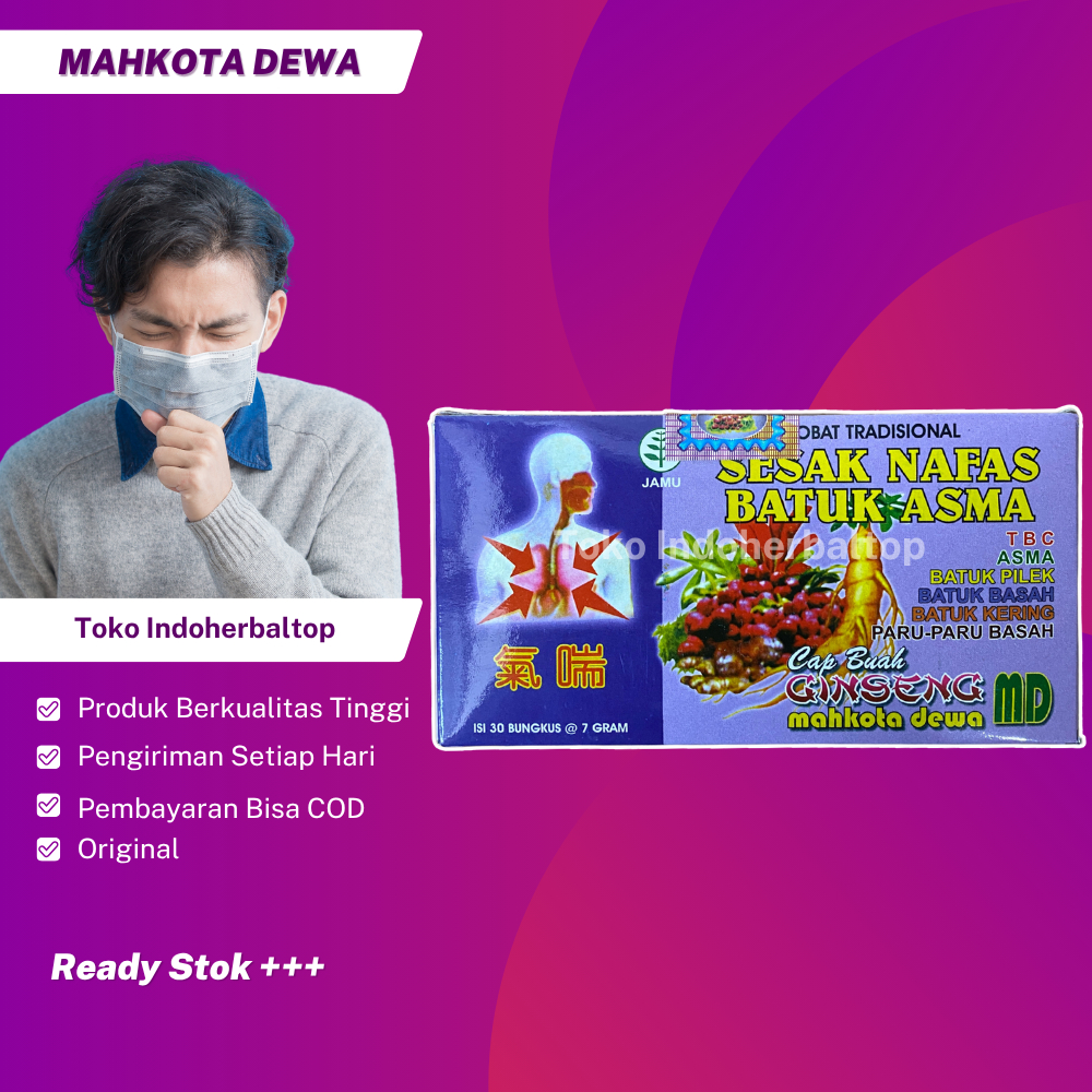 

Serbuk Mahkota Dewa Kemasan Ungu Original