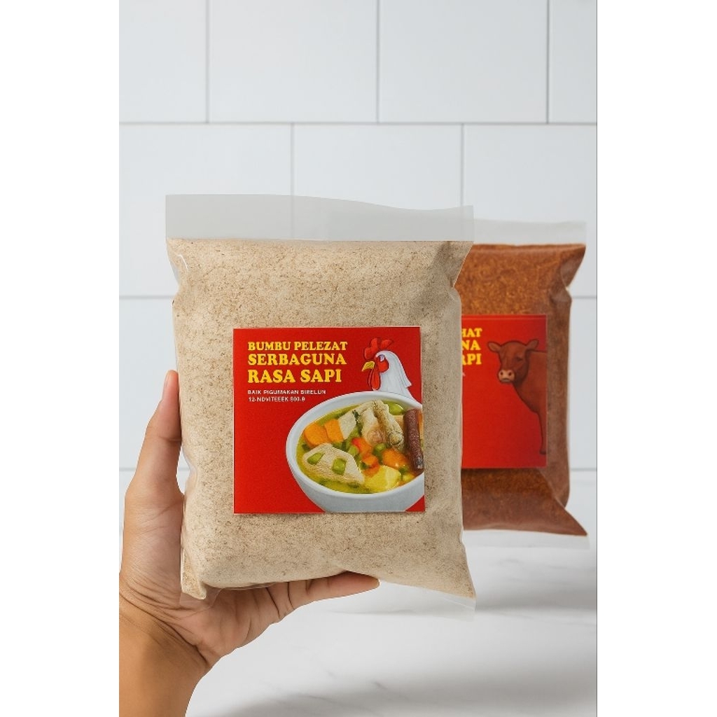 

penyedap rasa Kaldu Ayam dan Sapi kemasan 1 kg