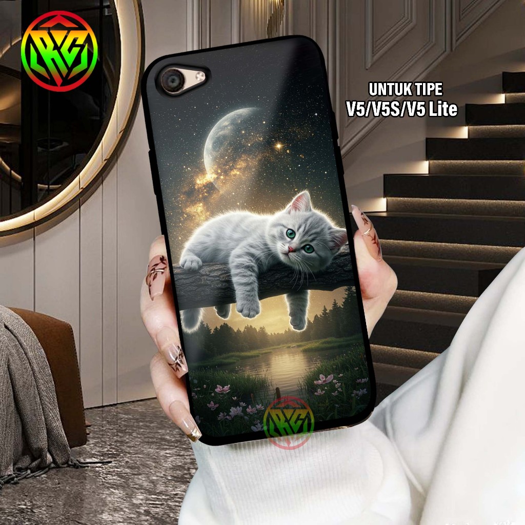 Real Case Vivo V5/V5S/V5 Lite Motif Terbaru - Case hp kilau - New Case Glossy casing Hp Vivo V5 Lite