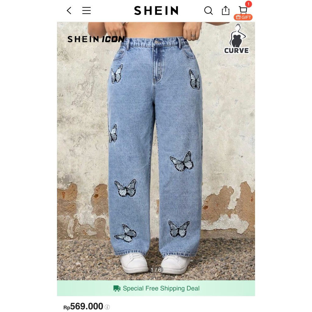 SHEIN CELANA JEANS
