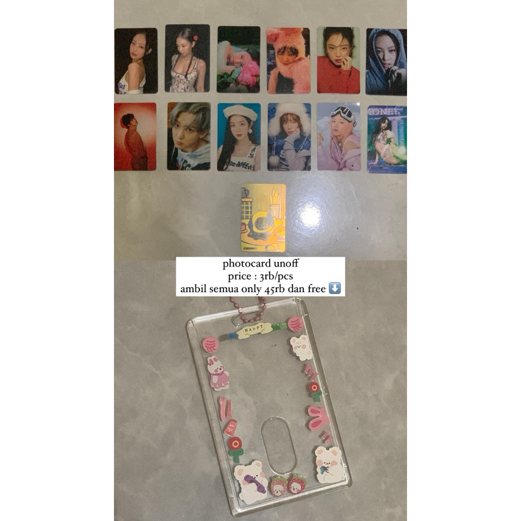 

PRELOVED PHOTO CARD UNOFF & GANCI