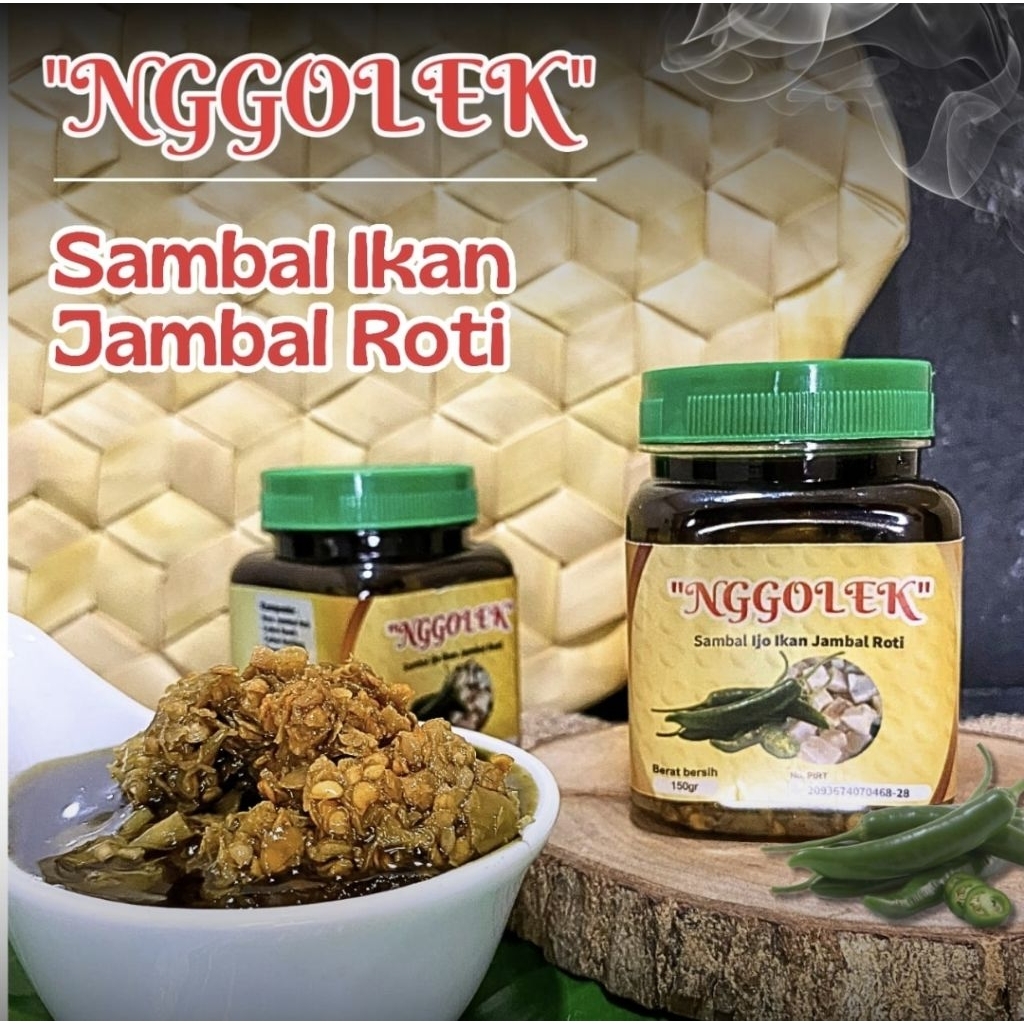 

SAMBAL IJO JAMBAL ROTI PEDAS